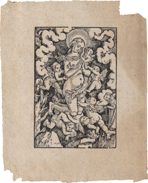 Lot 5435, Auction  127, Baldung, Hans, Die Entrückung der hl. Maria Magdalena