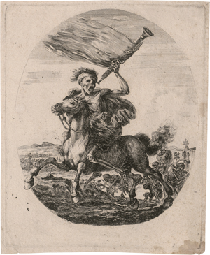 Lot 5441, Auction  127, Bella, Stefano della, Der Tod zu Pferd