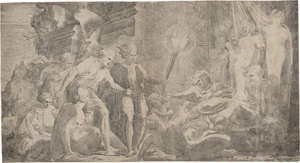 Lot 5475, Auction  127, Davent, Leon, Herkules im Bett mit Omphale