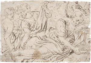 Lot 5479, Auction  127, Deutsch, um 1600. Diogenes und seine Jünger