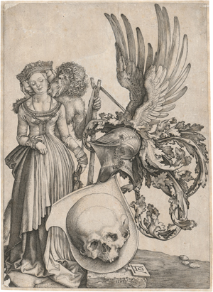 Lot 5485, Auction  127, Dürer, Albrecht, Wappen mit dem Totenkopf