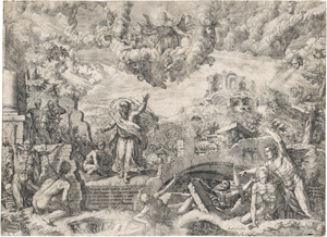 Lot 5511, Auction  127, Fontana, Giovanni Battista, Die Vision des Ezechiel