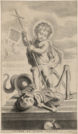 Lot 5513, Auction  127, Galle I, Cornelis, Das Christuskind bezwingt den Tod. 