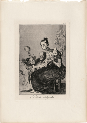 Lot 5523, Auction  127, Goya, Francisco de, Hilan delgado