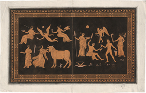 Lot 5549, Auction  127, Hancarville, Pierre-François Hugues d', Antike Vasenmalereien aus der Sammlung William Hamilton