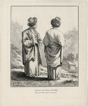 Lot 5565, Auction  127, Le Prince, Jean-Baptiste, Sieben Blatt zum russischen Volksleben