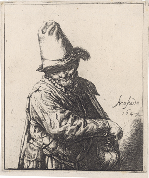 Lot 5588, Auction  127, Ostade, Adriaen van, Der Leiermann