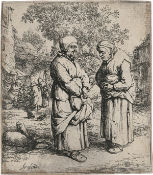 Lot 5592, Auction  127, Ostade, Adriaen van, Die Gevatterinnen