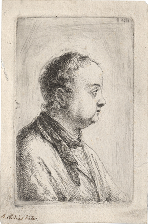 Lot 5631, Auction  127, Rode, Christian Bernhard, Portrait des Schwiegervaters