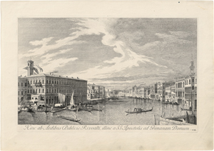 Lot 5666, Auction  127, Visentini, Antonio, Hinc ab Aedibus Publicis Rivoalti [...]