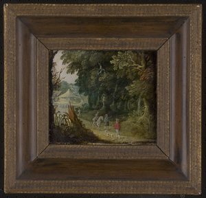 Los 6016 - Vinckboons, David - Umkreis - Waldlandschaft mit Jägern - 1 - thumb