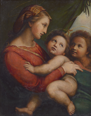 Lot 6047, Auction  127, Niessen, Wilhelm Joseph, Madonna della Tenda  (mit dem Vorhang). Nach Raffael
