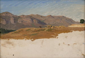 Lot 6070, Auction  127, Fries, Bernhard, Die Berge nördlich von Narni