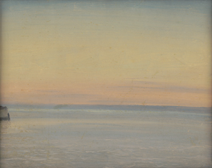 Lot 6123, Auction  127, Mevius, Hermann, Sonnenuntergang über der Nordsee