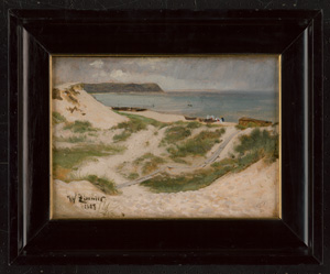 Los 6138 - Zimmer, Wilhelm Carl August - Dünenpartie bei Göhren auf Rügen - 1 - thumb