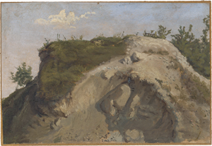 Lot 6139, Auction  127, Deutsch, um 1840. Sandiger Felshang