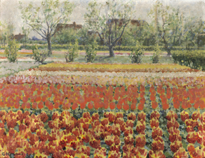 Lot 6153, Auction  127, Hitchcock, George, Holländisches Tulpenfeld