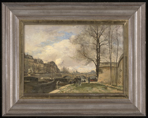 Los 6158 - Lecomte, Paul - Quai an der Seine in Paris - 1 - thumb