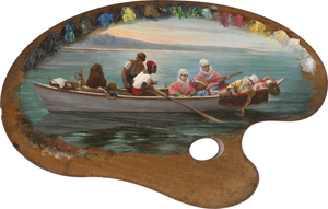 Lot 6327, Auction  127, Bridgman, Frederic Arthur, Morgen auf dem Bosporus