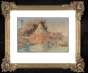 Los 6338 - Werner, Carl - nach - "Grabmal des Schech Ababde in Minieh" (Al-Minya) in Mittelägypten - 1 - thumb