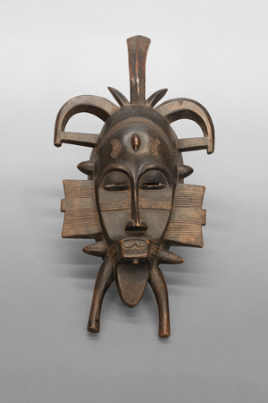 Lot 6364, Auction  127, Gesichtsmaske, Gesichtsmaske kpeliye'e 