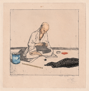 Lot 6424, Auction  127, Orlik, Emil, Ein Schneider (Japanischer Schneider)