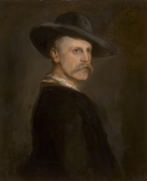 Lot 6469, Auction  127, Lenbach, Franz von, Bildnis des Polarforschers Fridtjof Nansen