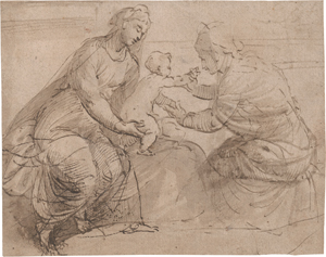 Lot 6504, Auction  127, Lombardisch, 16. Jh. Hl. Anna Selbdritt