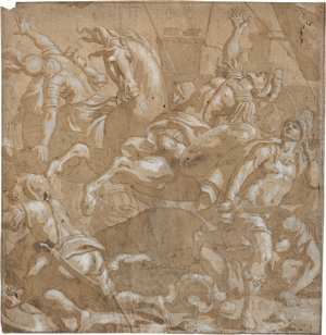 Lot 6511, Auction  127, Genuesisch, 17. Jh. . Bekehrung des Paulus