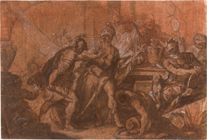 Lot 6518, Auction  127, Marcola, Marco, Römische Soldaten beim Gastmahl