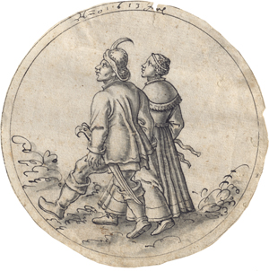 Lot 6522, Auction  127, Nürnberg, 1613. Bauernpaar