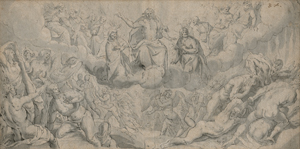 Lot 6525, Auction  127, Süddeutsch, um 1610. Das jüngste Gericht