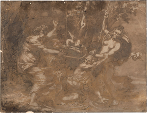 Lot 6539, Auction  127, Bisschop, Jan de, Liebe, Schönheit und Hoffnung besiegen die Zeit