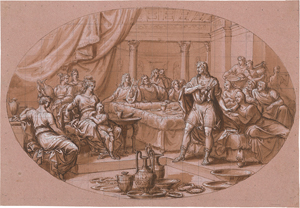 Lot 6598, Auction  127, Gagneraux, Bénigne, Odysseus bei den Phäaken