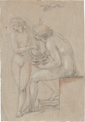 Lot 6611, Auction  127, Appiani, Andrea - zugeschrieben, Zwei Frauen mit einer Lyra