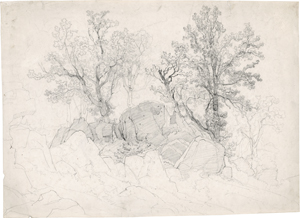 Lot 6654, Auction  127, Kanoldt, Edmund Friedrich, Die Steineichen in der Serpentara