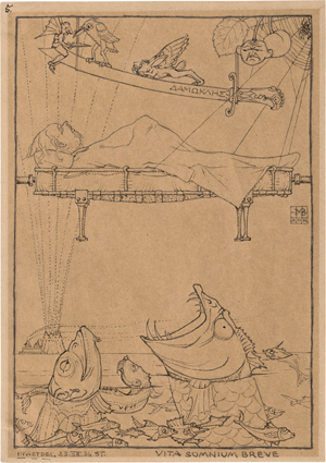 Lot 6736, Auction  127, Behmer, Marcus, "Vita Somnium Breve" - Traumvision