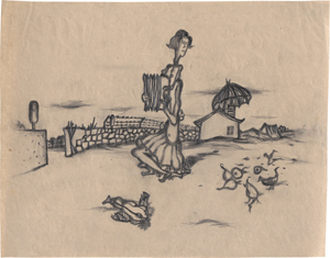 Lot 6903, Auction  127, Rainer, Arnulf, Harmonikaspiel im Hühnerhof