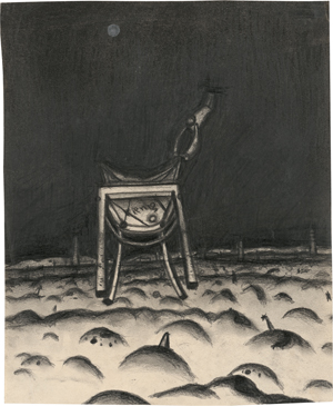 Lot 6908, Auction  127, Rainer, Arnulf, Stuhl - Nachthimmel