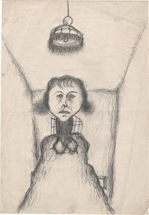 Lot 6919, Auction  127, Rainer, Arnulf, Frohe Weihnachten (Maria Lassnig?)