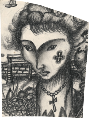 Lot 6927, Auction  127, Rainer, Arnulf, Damenbildnis, Brustbild mit Halskette und Kreuz
