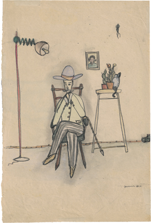 Lot 6939, Auction  127, Rainer, Arnulf, Dandy im Salon