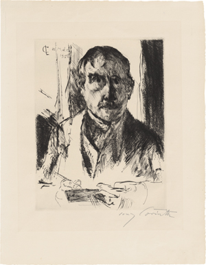 Lot 7033, Auction  127, Corinth, Lovis, Selbstbildnis