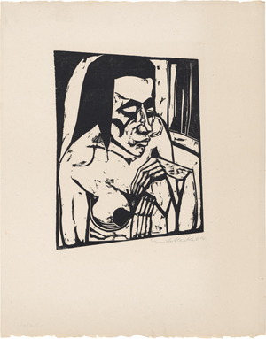 Lot 7060, Auction  127, Heckel, Erich, Hockende