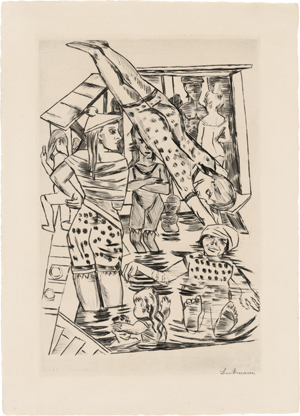 Lot 7070, Auction  127, Beckmann, Max, Frauenbad
