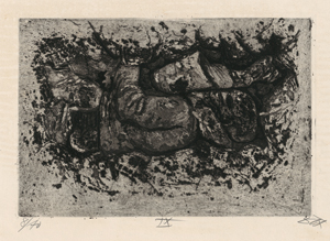 Lot 7076, Auction  127, Dix, Otto, Gefunden beim Grabendurchstich (Auberive)