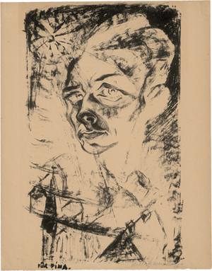 Lot 7078, Auction  127, Gramatté, Walter, Selbstbildnis