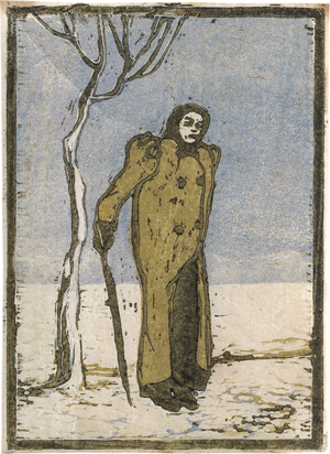 Lot 7125, Auction  127, Tappert, Georg, Vagabundin (Alte Frau unterm Baum)