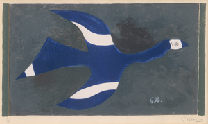 Lot 7168, Auction  127, Braque, Georges, Vol de nuit (Oiseau XII)