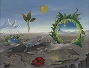 Lot 7195, Auction  127, Spiro, Georges, Phantastische Landschaft